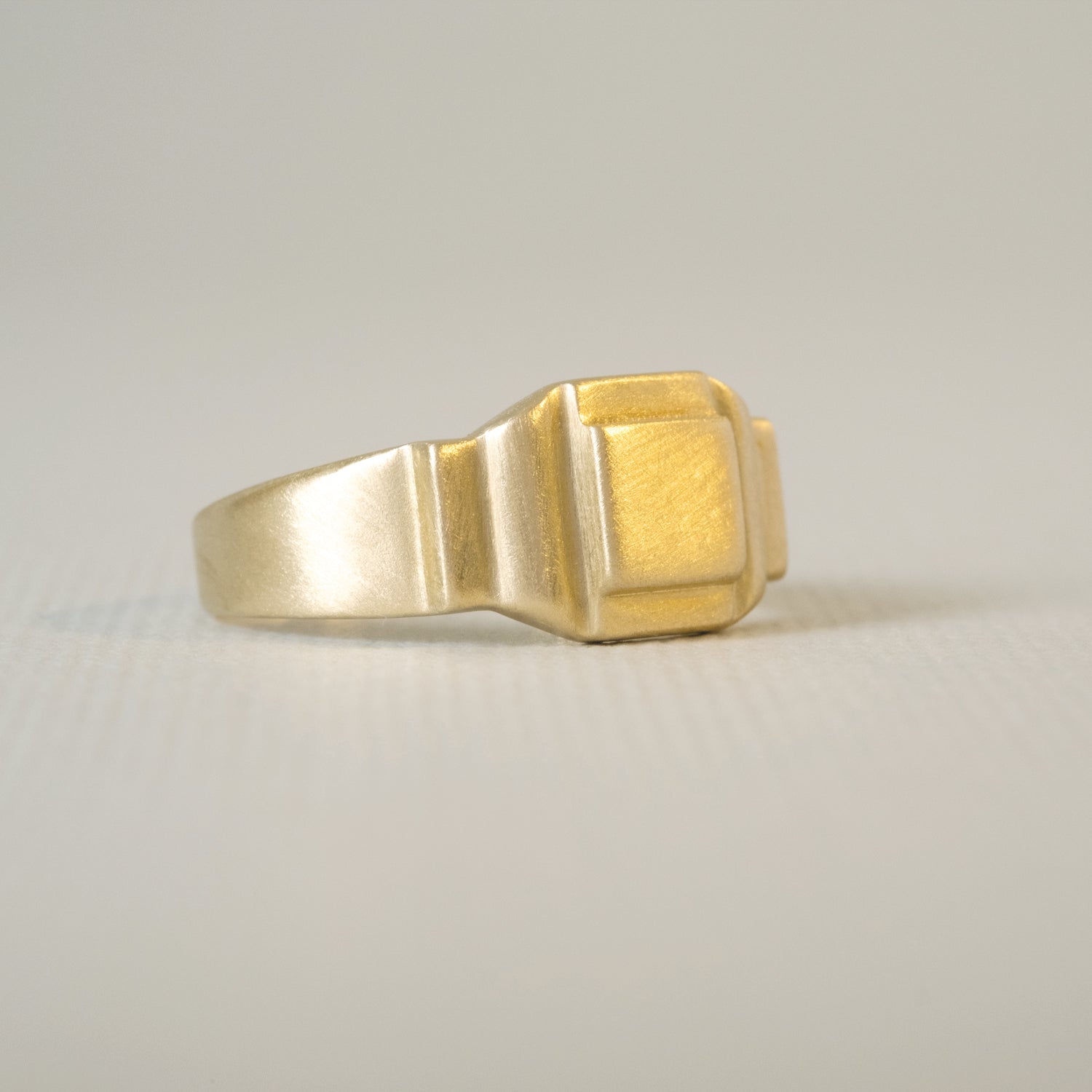Matte earth ring
