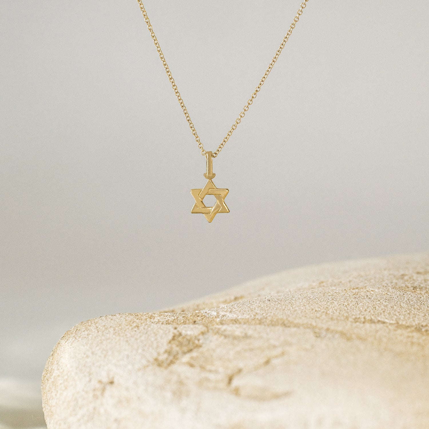 Star of David necklace