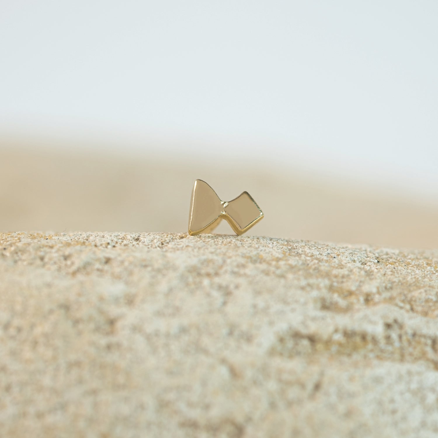 Smooth fish earring