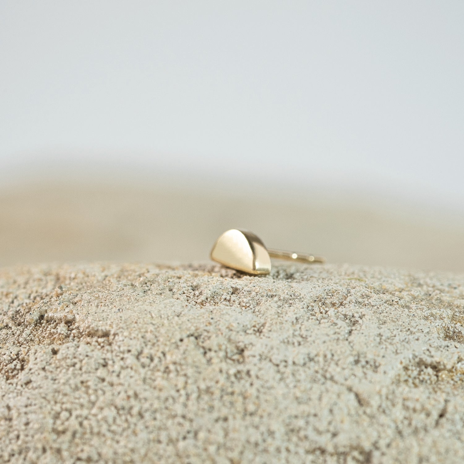 Half circle earring